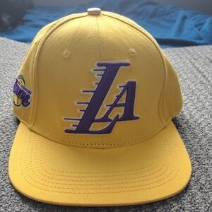 Yellow LA Logo Cap